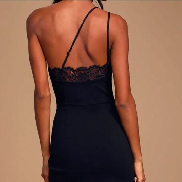 Free People Intimately Premonitions Bodycon Dress in Black, Medium $88 MSRP - Picture 2 of 8